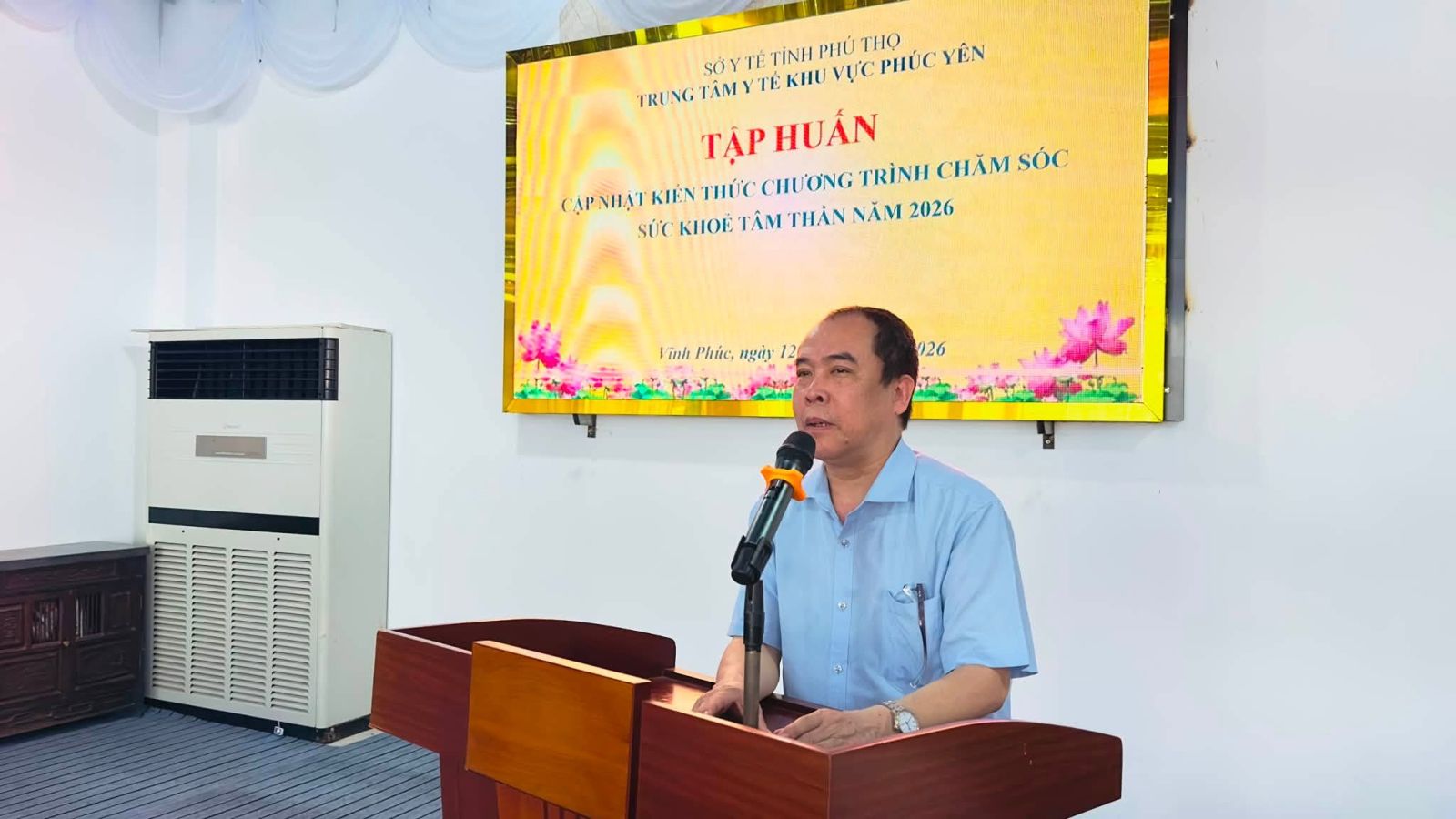 Thầy thuốc ưu tú, bác sĩ CKII Nguyễn Hoài Nam, Giám đốc Bệnh viện Tâm thần Vĩnh Phúc 