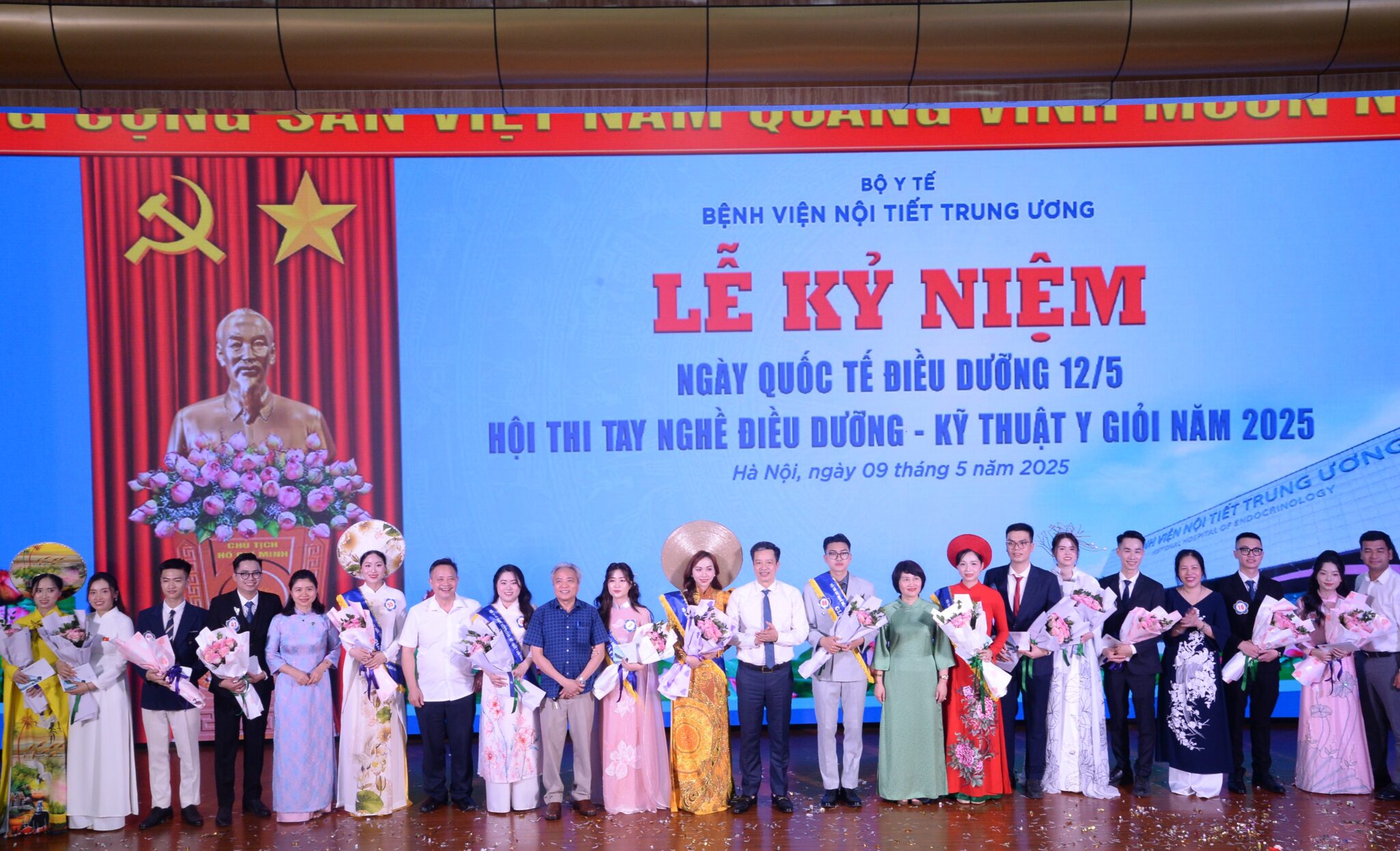 Bệnh viện Nội tiết Trung ương tổ chức lễ mittinh kỷ niệm ngày Quốc tế điều dưỡng và Hội thi Điều dưỡng, Kỹ thuật y giỏi năm 2025