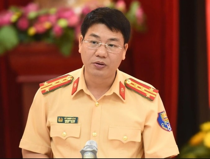 Đại tá Đỗ Thanh Bình giữ chức Cục trưởng Cục Cảnh sát giao thông