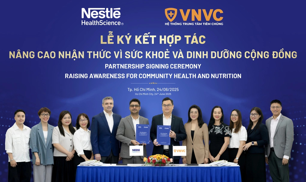 VNVC hợp tác về dinh dưỡng y học cho người Việt