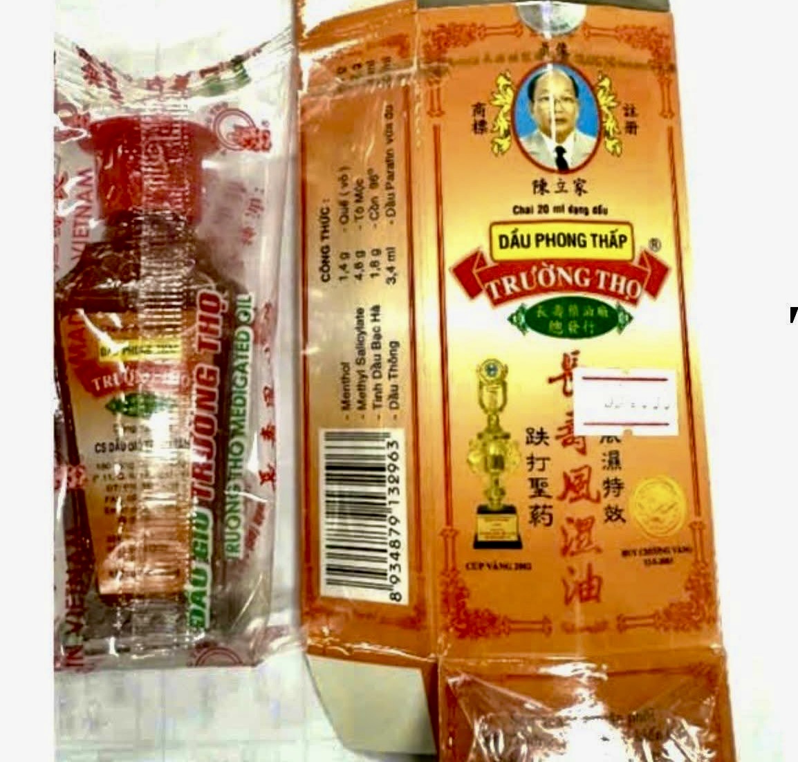 Cảnh báo “Dầu phong thấp Trường Thọ” là thuốc giả, không được phép lưu hành