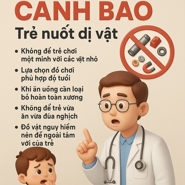 Bệnh viện Nhi Hải Phòng cảnh báo gia tăng trẻ nuốt dị vật đường tiêu hóa