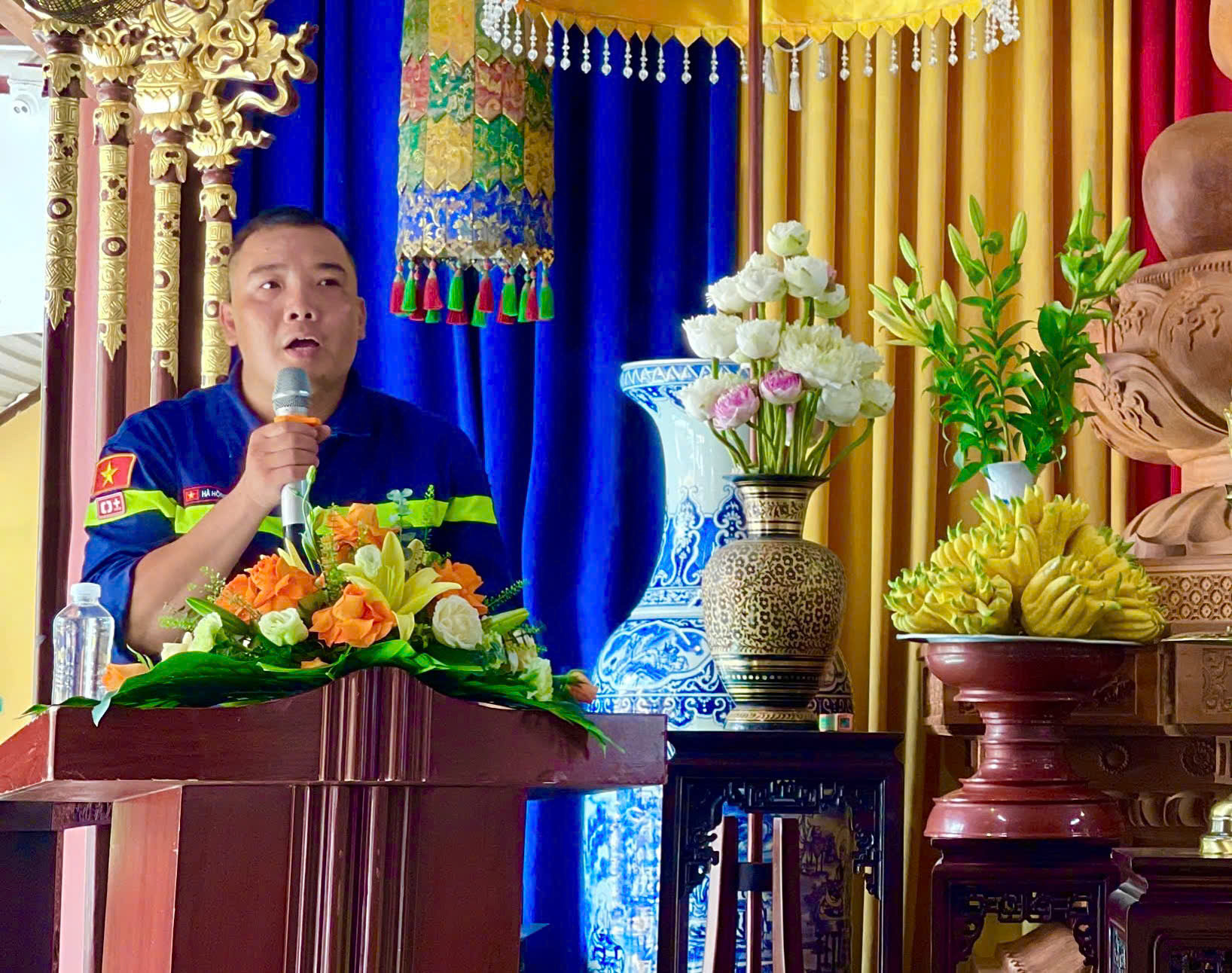 Hà Nội: Tuyên truyền, hướng dẫn kỹ năng về Phòng cháy chữa cháy và cứu nạn cứu hộ đối với Phật tử trường hạ Hưng Khánh.