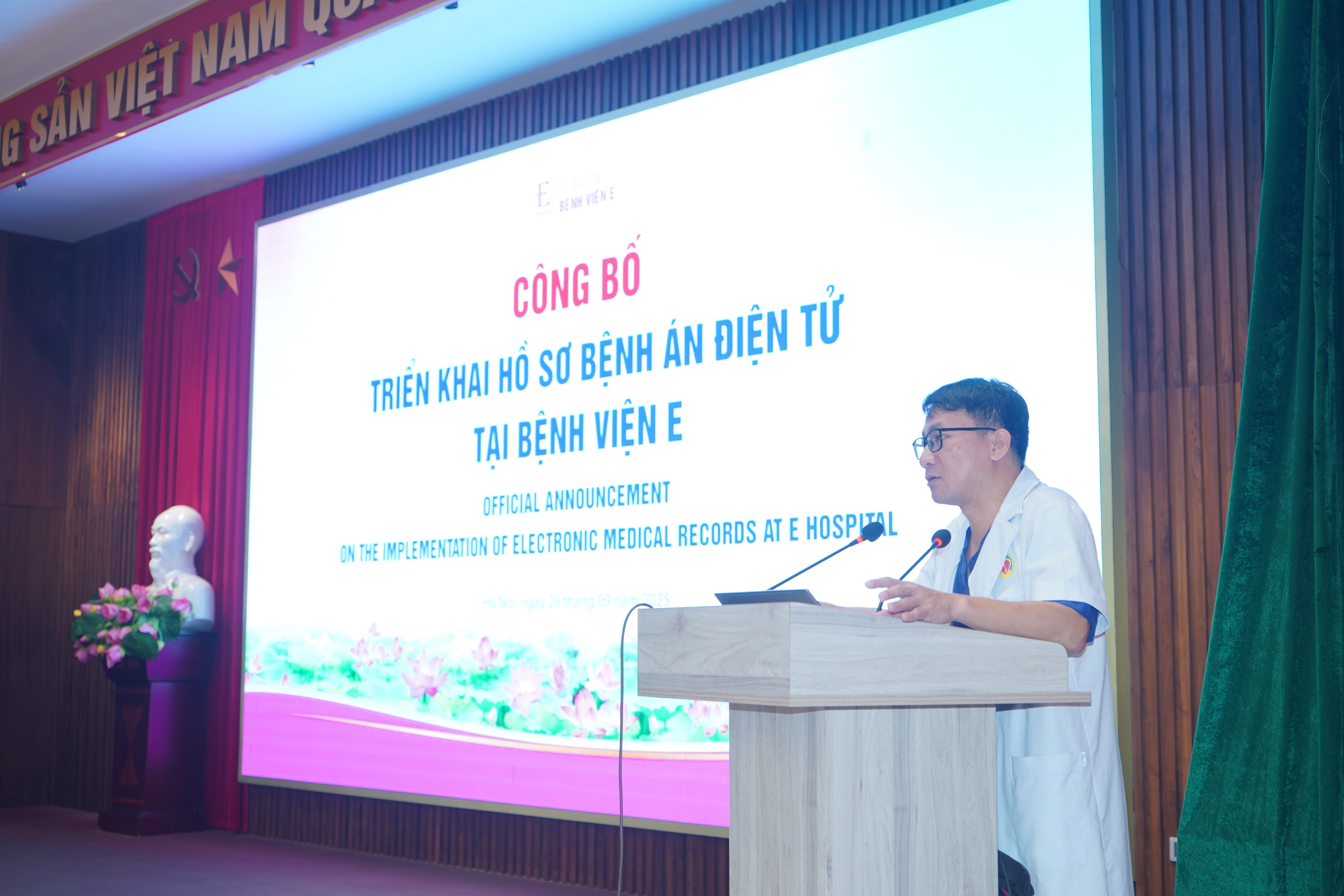 Bệnh án điện tử - bước tiến quan trọng trong chuyển đổi số tại bệnh viện E