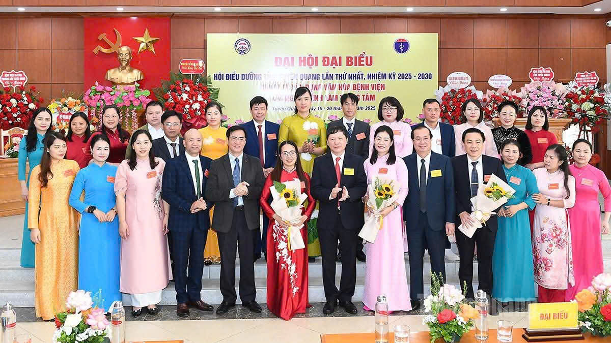 Hội Điều dưỡng tỉnh Tuyên Quang tổ chức Đại hội lần thứ I, nhiệm kỳ 2025 – 2030