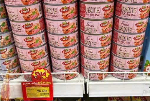 Vụ 120 tấn lợn bệnh: Loạt siêu thị gấp rút thu hồi sản phẩm Đồ hộp Hạ Long