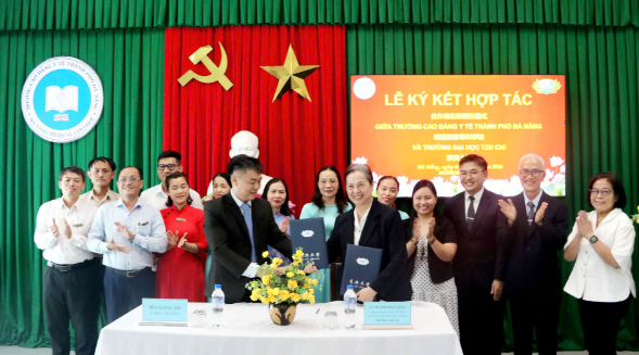 Trường Cao đẳng Y tế thành phố Đà Nẵng hợp tác với Đại học Tzu Chi (Đài Loan) đào tạo điều dưỡng Trường Cao đẳng Y tế thành phố Đà Nẵng hợp tác với Đại học Tzu Chi (Đài Loan) đào tạo điều dưỡng