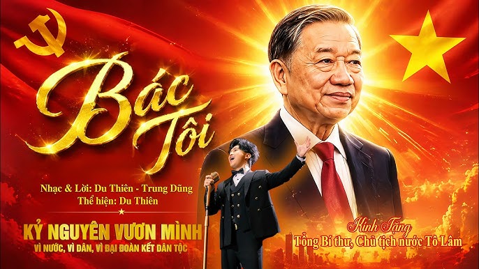 Du Thiên ra mắt 'Bác Tôi' - Ca khúc tri ân Tổng Bí Thư, Chủ Tịch Nước Tô Lâm gây xúc động mạnh