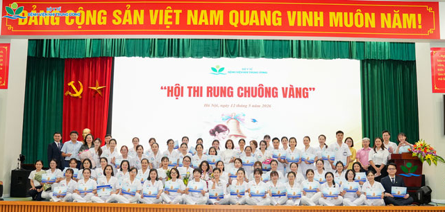 Bùng nổ, kịch tính Hội thi “Rung chuông vàng” Điều dưỡng năm 2026 tại Bệnh viện Nhi Trung ương – Sàn đấu của kiến thức và bản lĩnh