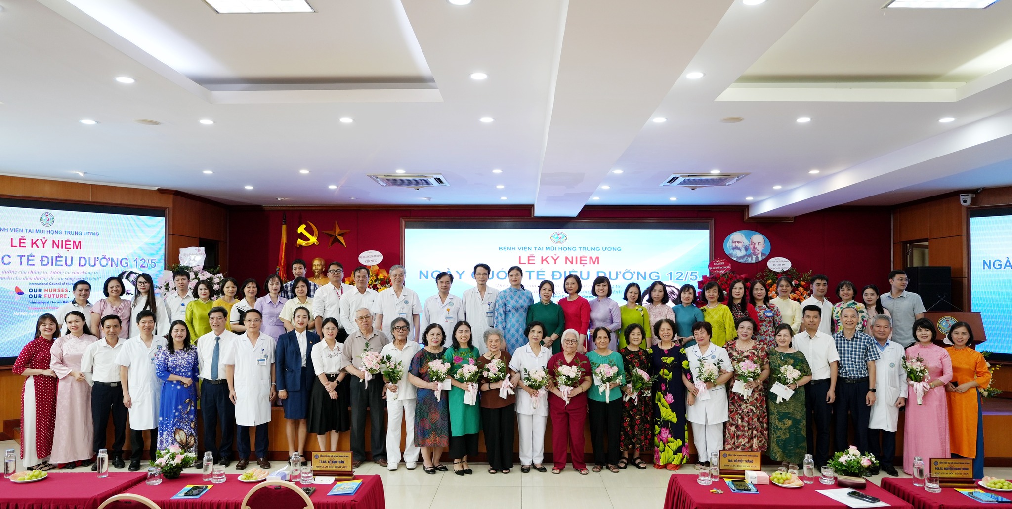 Bệnh viện Tai Mũi Họng Trung ương kỷ niệm Ngày Quốc tế Điều dưỡng 12/5 năm 2026