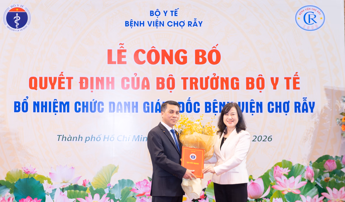 Bộ trưởng Bộ Y tế trao quyết định bổ nhiệm Giám đốc Bệnh viện Chợ Rẫy