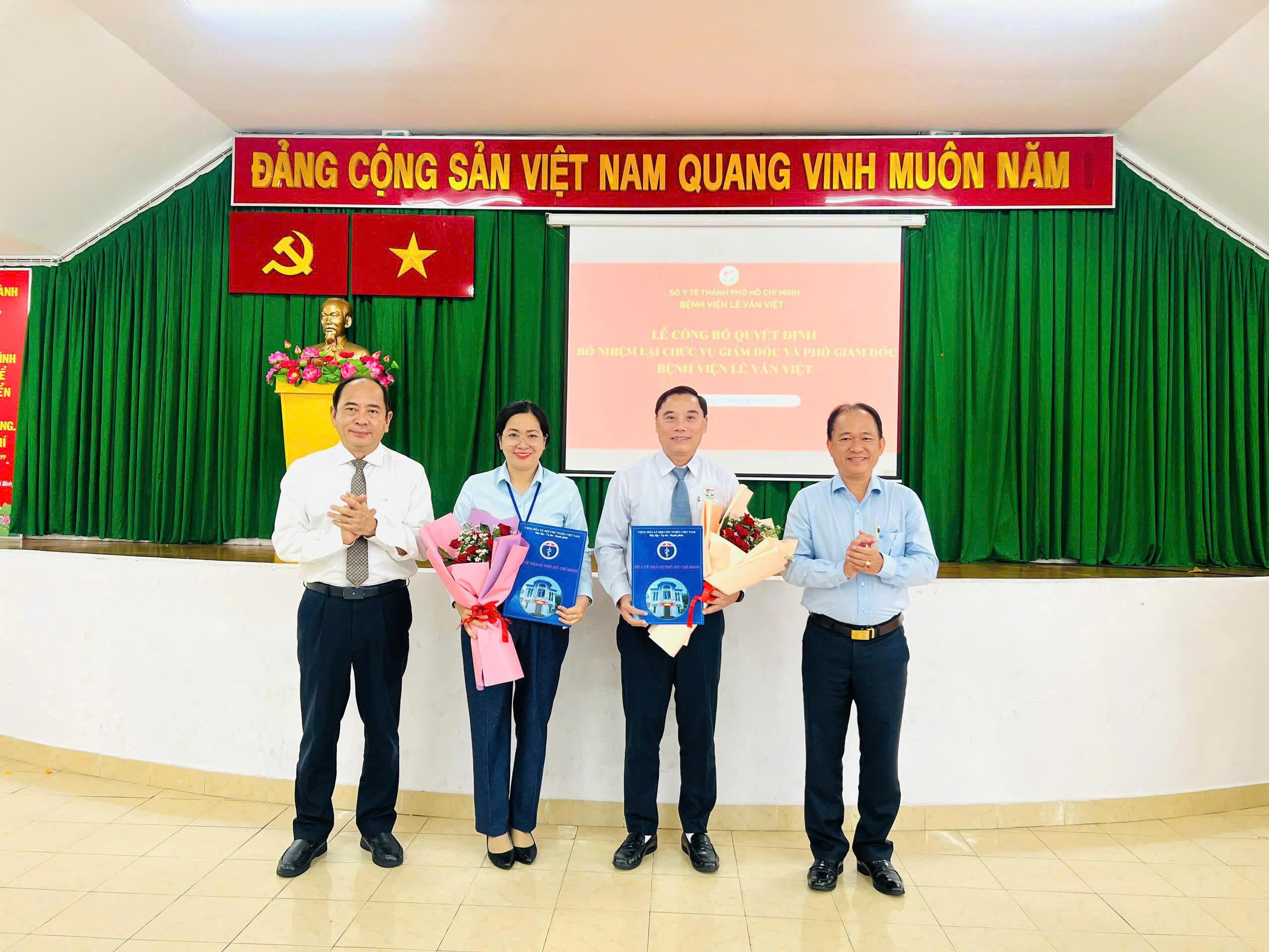 Bác sĩ Nguyễn Khoa Lý được tái bổ nhiệm làm Giám đốc Bệnh viện Lê Văn Việt