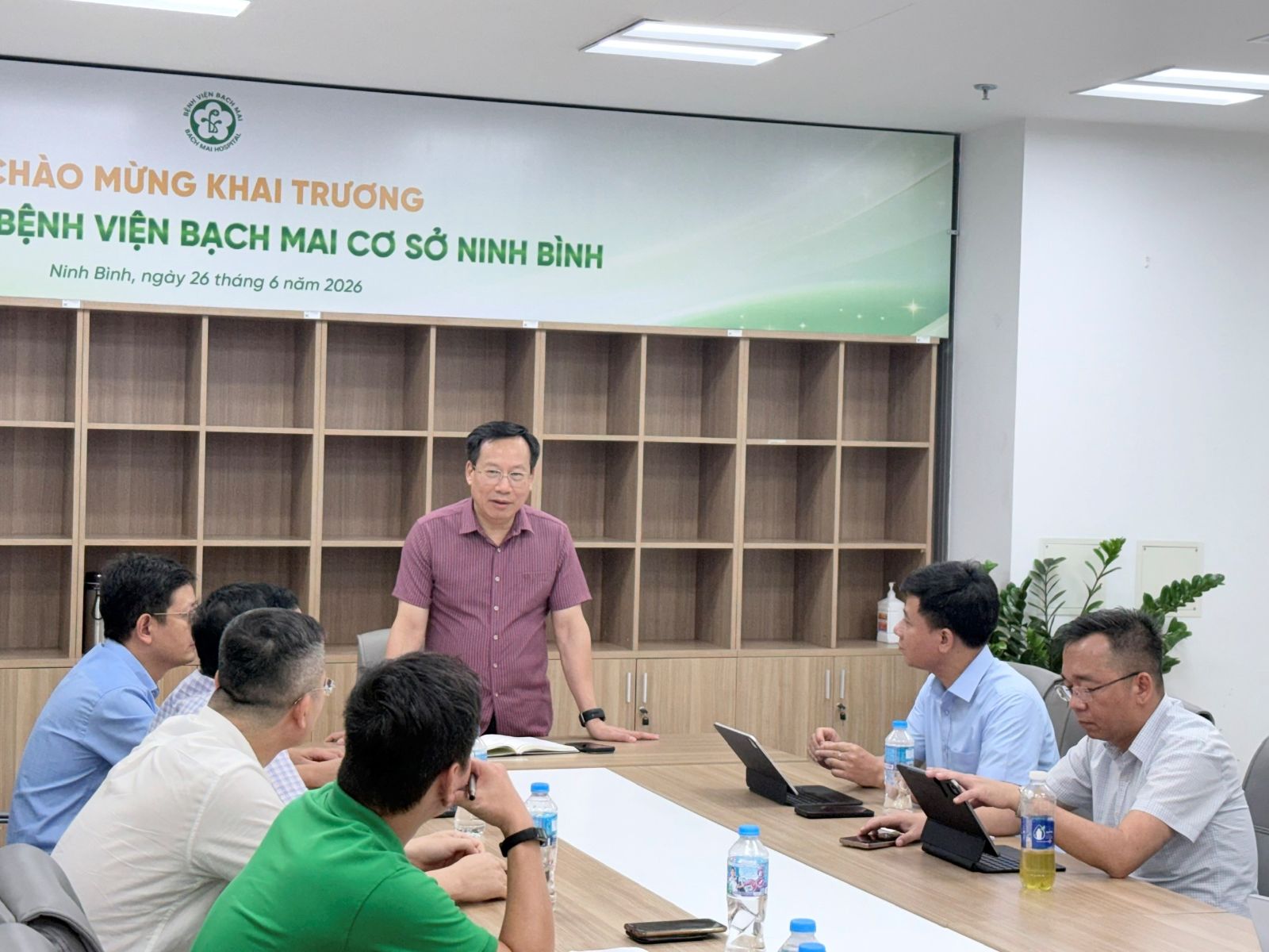 Thứ trưởng Bộ Y tế Lê Đức Luận: Bệnh viện Bạch Mai cơ sở Ninh Bình chủ động bảo đảm chất lượng hoạt động khám chữa bệnh ngay từ ngày 26/6/2026