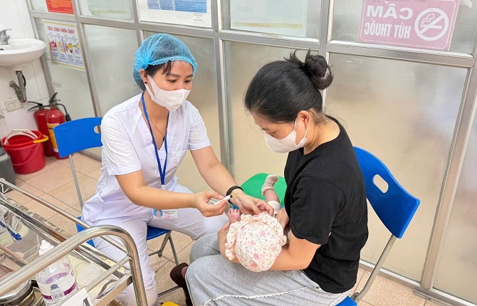 Các chỉ tiêu về tỷ lệ tiêm chủng đều đạt so với kế hoạch Các chỉ tiêu về tỷ lệ tiêm chủng đều đạt so với kế hoạch
