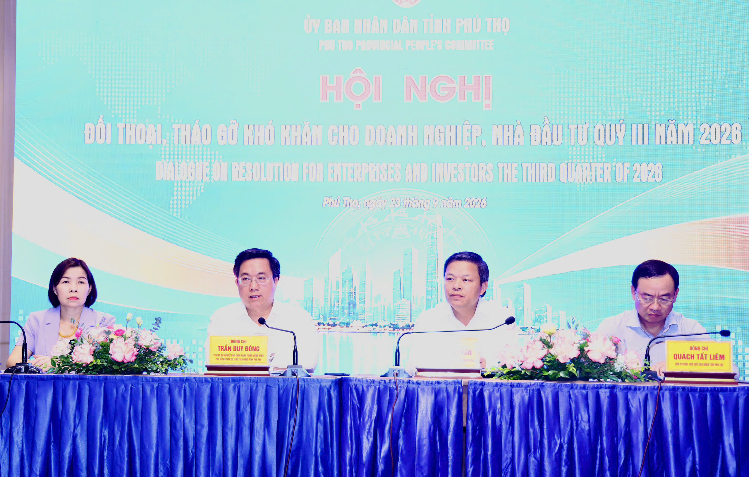 Phú Thọ: Đối thoại, tháo gỡ khó khăn, đồng hành cùng doanh nghiệp phát triển Phú Thọ: Đối thoại, tháo gỡ khó khăn, đồng hành cùng doanh nghiệp phát triển