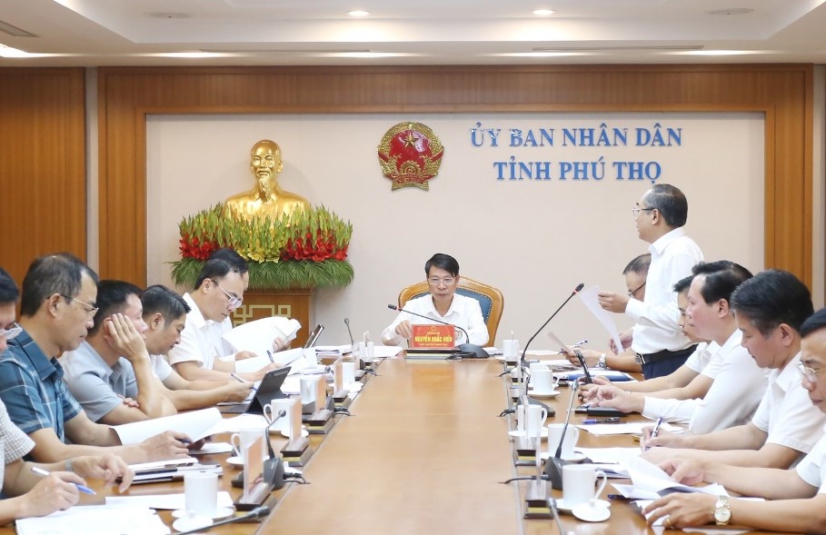 Phú Thọ quyết liệt đẩy nhanh tiến độ các dự án đầu tư công lĩnh vực y tế, giáo dục