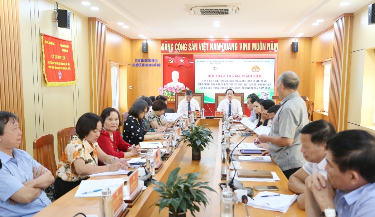 Phú Thọ: Lấy ý kiến chuyên gia, nhà khoa học về nhiệm vụ điều chỉnh Quy hoạch bảo tồn và phát huy giá trị Khu di tích lịch sử Đền Hùng