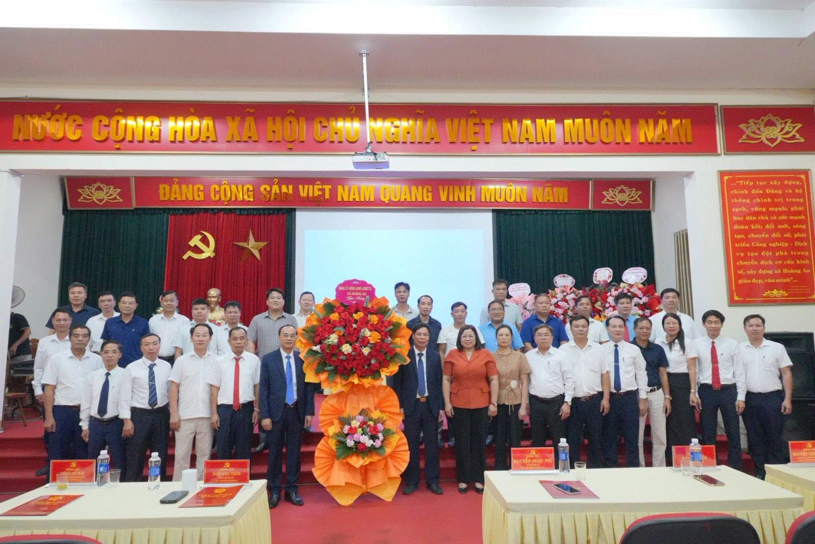 Xã Hoàng An: Đồng hành, hỗ trợ doanh nghiệp, cải thiện môi trường đầu tư, kinh doanh