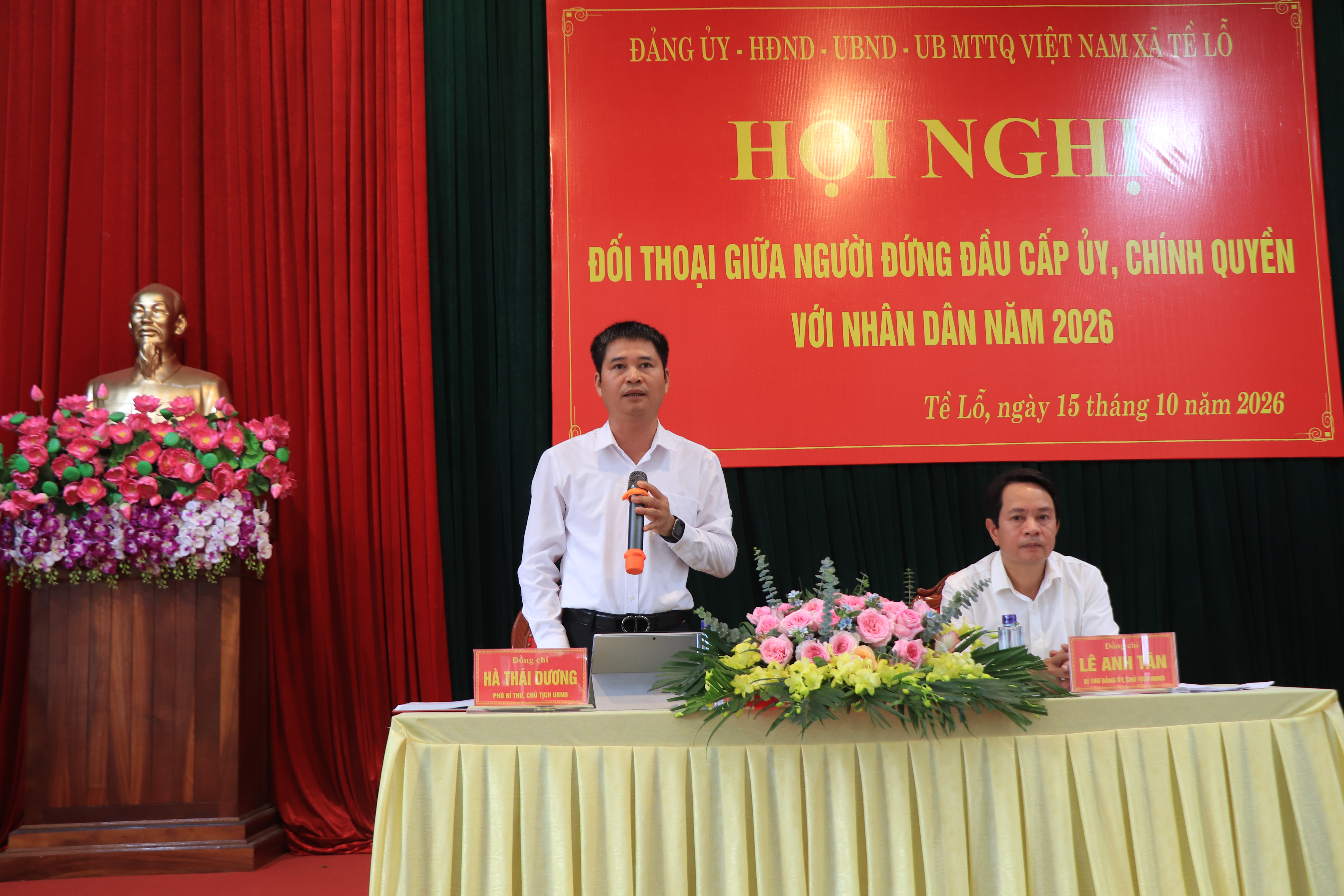 Xã Tề Lỗ: Đối thoại giữa người đứng đầu cấp ủy, chính quyền với Nhân dân – Cầu nối xây dựng niềm tin vững chắc từ cơ sở