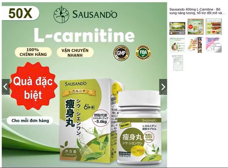 Bộ Y tế yêu cầu Shopee ngừng ngay quảng cáo, kinh doanh sản phẩm Sausando Slimming capsule
