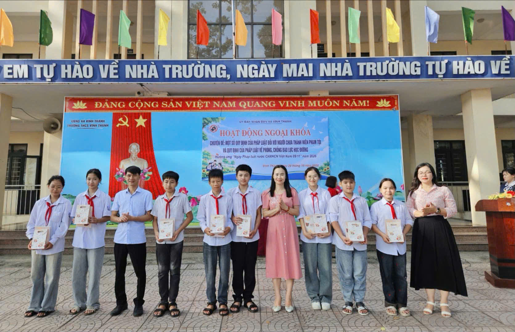 Phú Thọ: Xã Vĩnh Thành tăng cường giáo dục pháp luật trong trường học Phú Thọ: Xã Vĩnh Thành tăng cường giáo dục pháp luật trong trường học