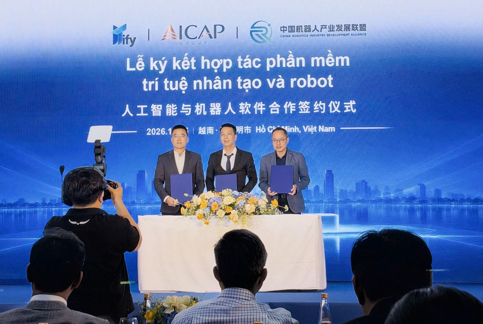 ITIFY hợp tác với AICAP và CDRA, thúc đẩy phát triển hệ sinh thái robot