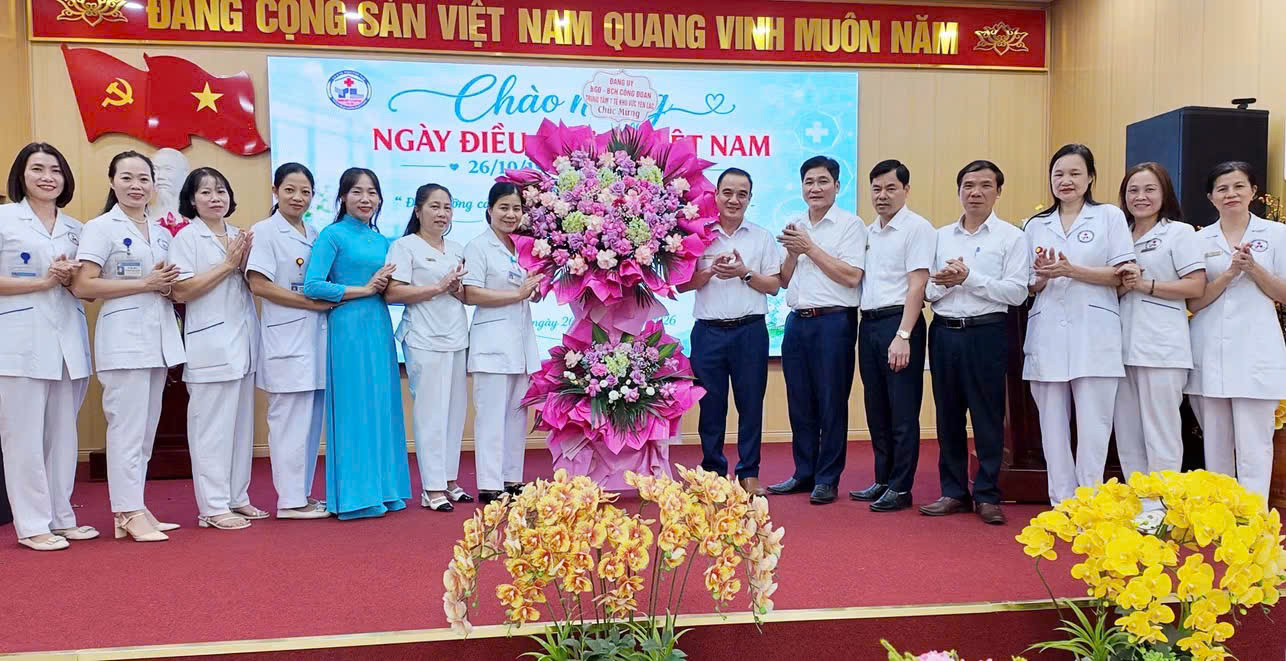 Trung tâm Y tế khu vực Yên Lạc phát động phong trào thi đua điều dưỡng cải tiến chất lượng chăm sóc